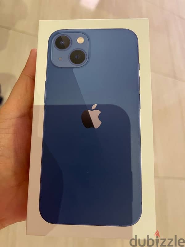 iPhone 13 128GB Blue 5G with FaceTime NEW - UAE Version 1