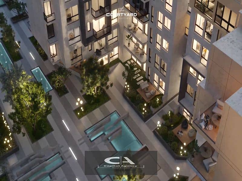 Your apartment, with only 5% down payment, is fully finished, directly in front of Madinaty in Bloomfields Compound | Provide Tatweer Misr, delivery s 9