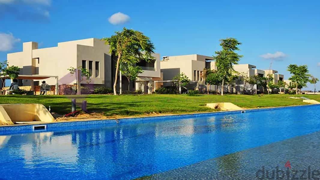 جونيور شاليه بجاردن- ريسيل -Hacienda Bay - استلام فوري - تشطيب بالمطبخ 2