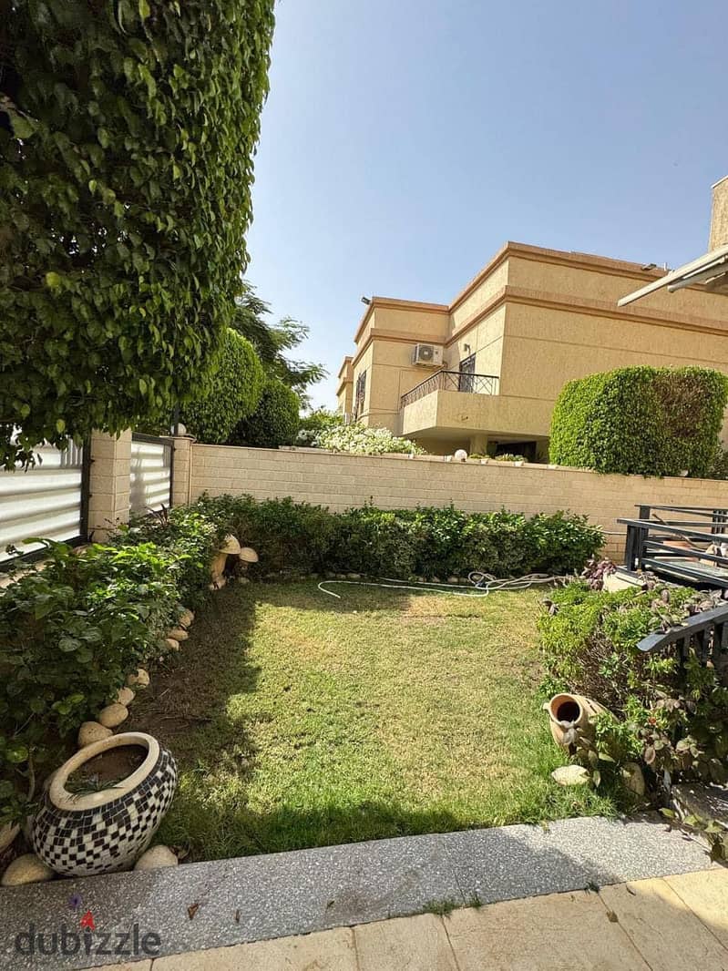 villa for sale fully finished& furnished  360m +170m garden with special elevator at rehab city 3