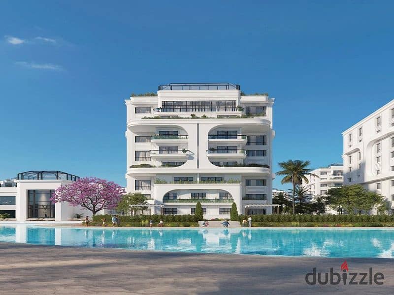 Apartment for sale in Prime Location in the new administrative capital in the R7 area in Lumia Compound direct view on the lagoon 0