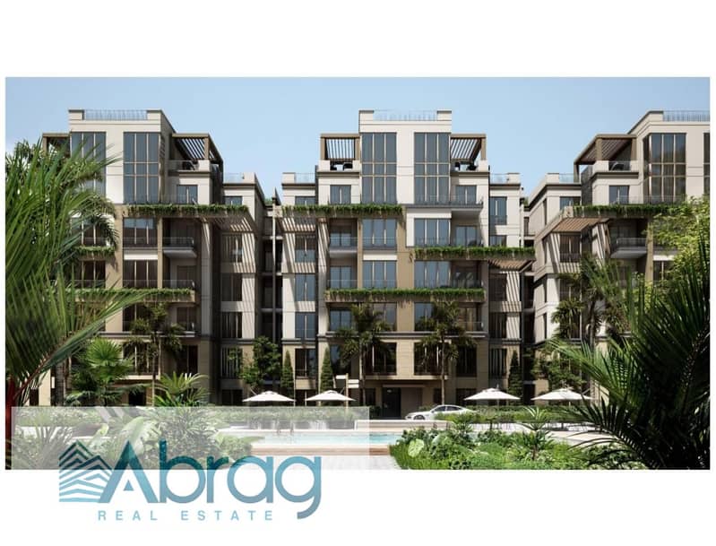 للبيع شقه 138م  3 غرف River Residence حدائق اكتوبر  قسط 7 سنين خصم 15% 1