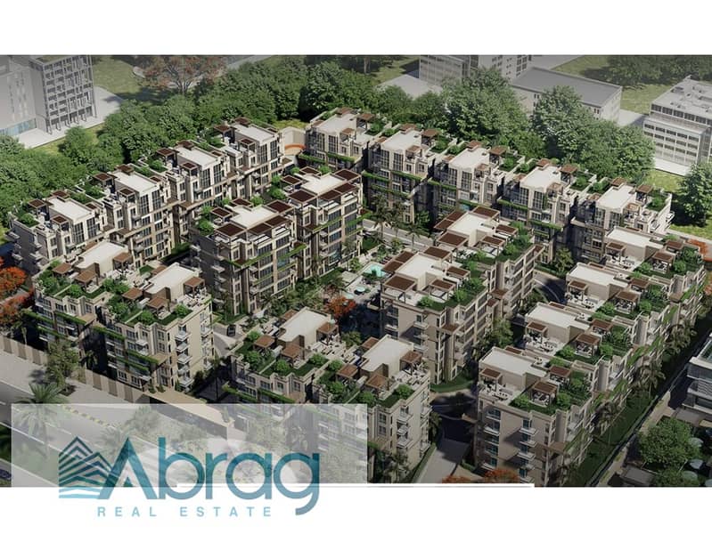 للبيع شقه 138م  3 غرف River Residence حدائق اكتوبر  قسط 7 سنين خصم 15% 3