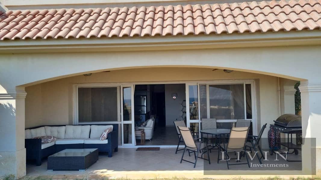 Chalet in La Vista, ground floor with a sea garden, 3 rooms, panoramic sea view, in installments, annual payments over the longest repayment period 0