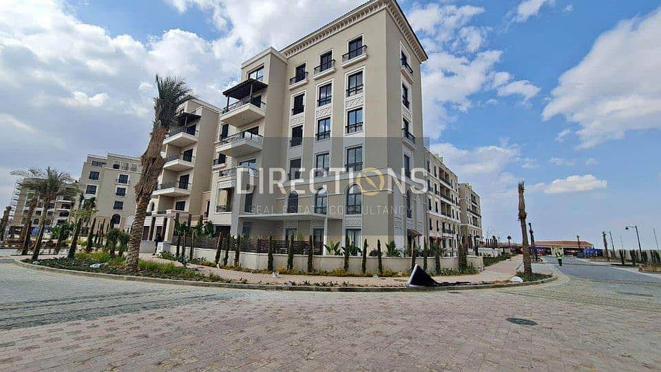 شقه للبيع لقطه متشطبه بالتكيفات بالتقسيط في فليدج ويست الشيخ زايد بجوار هايبر وان village west elsheikh zayed Dorra 0