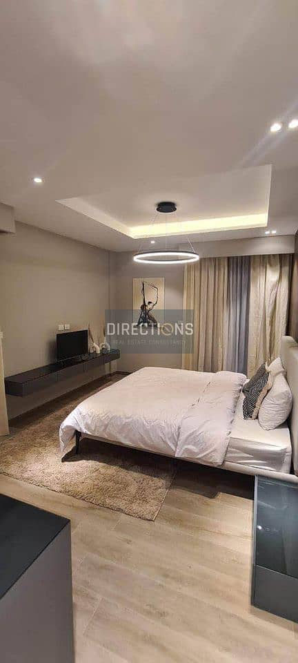 Apartment for sale, finished with air conditioners, installments, in Village West Sheikh Zayed, next to Hyper One, village west elsheikh zayed Dorra 11