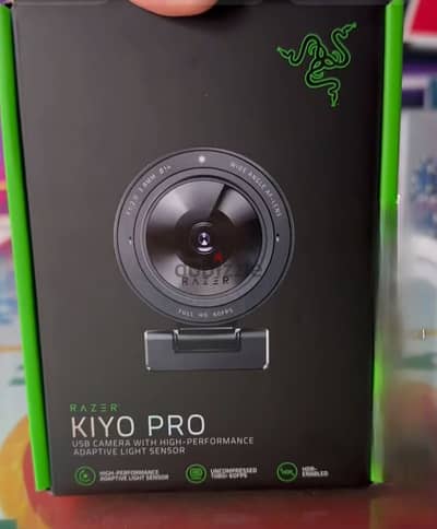 كاميرا webcam razer kio x  جديده متبرشمه للبيع