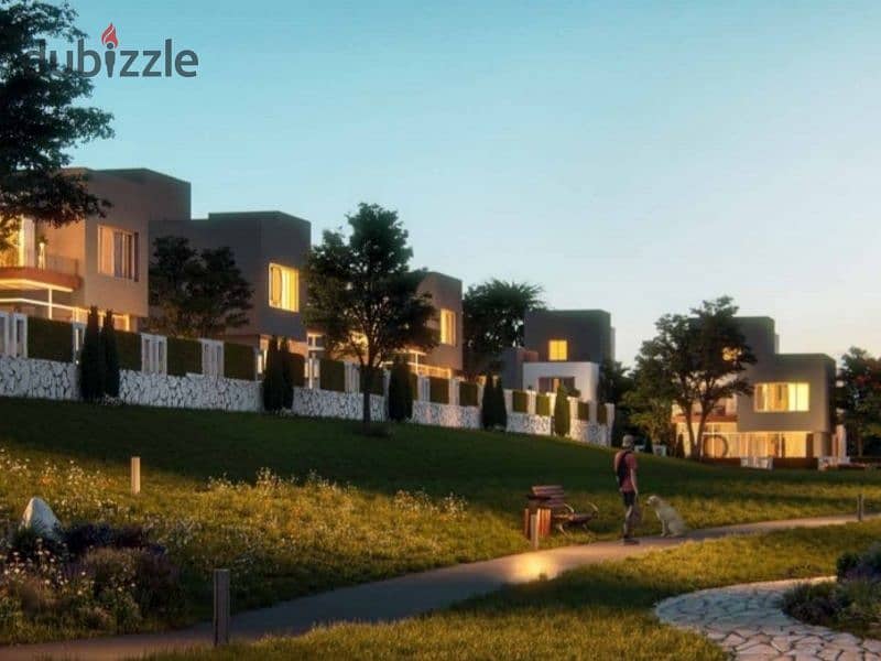 Receive immediately a twin house of 395 sqm in ETAPA Compound, Sheikh Zayed, with installments over 10 years. 26