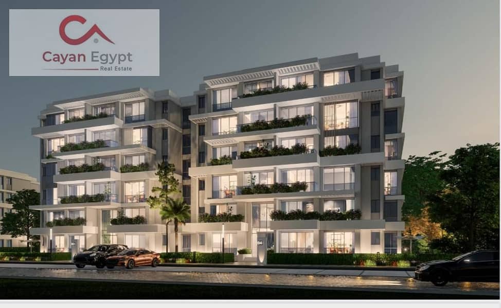 0% down payment apartment for sale in Blue Tree Compound in the Fifth Settlement next to Al Ahly Club 2