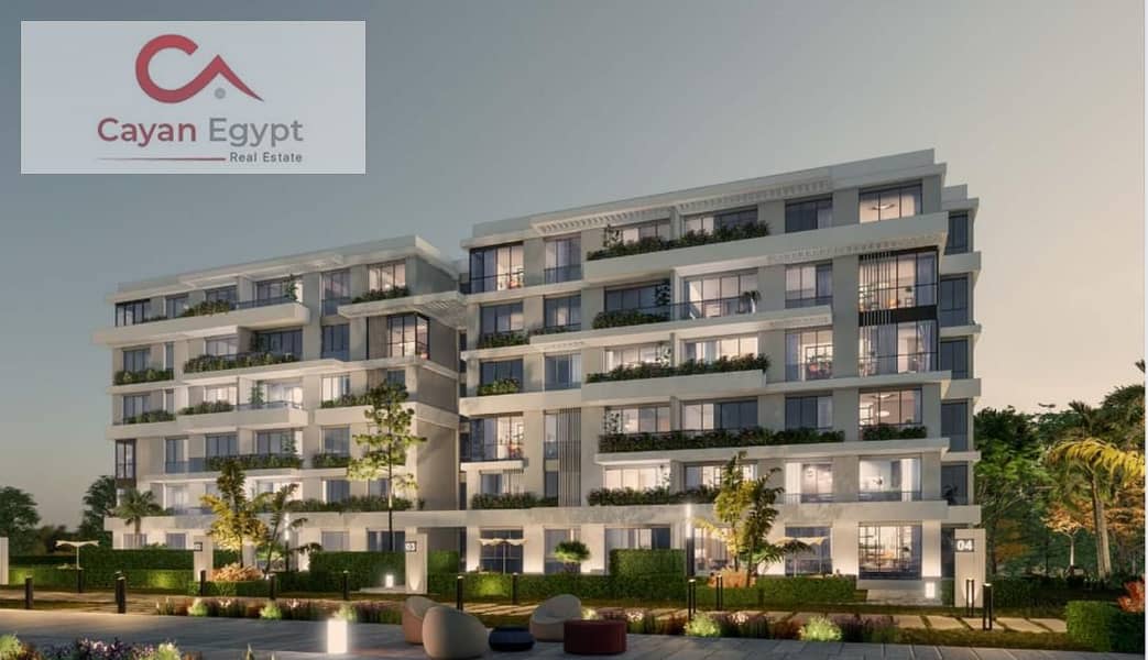 0% down payment apartment for sale in Blue Tree Compound in the Fifth Settlement next to Al Ahly Club 5