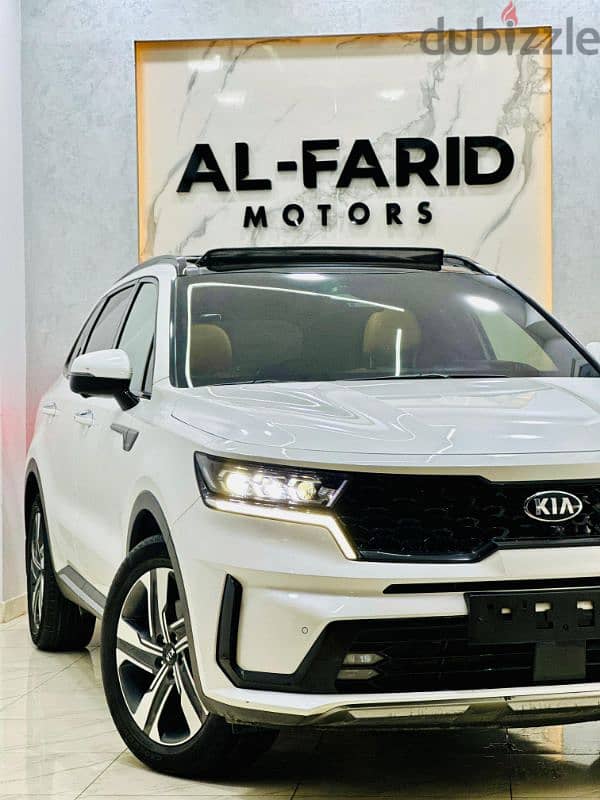 كيا سورينتو هايبرد 2021 توب لاين kia sorento 4