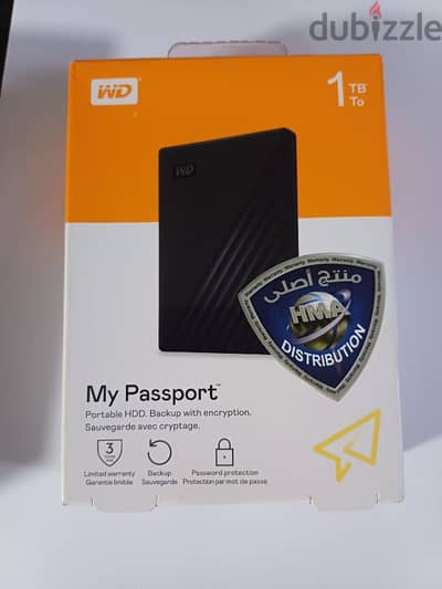 WD My Passport 1TB