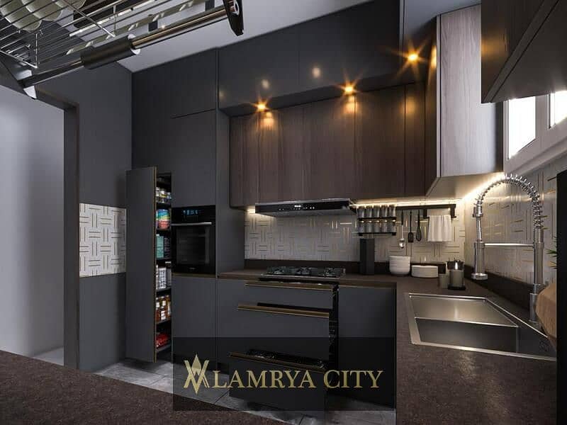 Book your unit at the opening price next to the American University. Areas start from 70 m2: 195 m2 with a 10% down payment and delivery within three 2