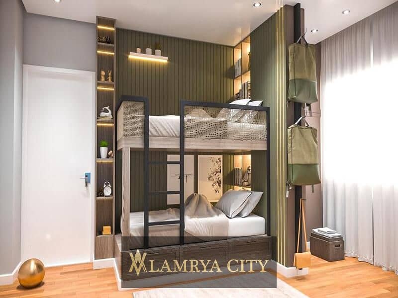 Book your unit at the opening price next to the American University. Areas start from 70 m2: 195 m2 with a 10% down payment and delivery within three 6