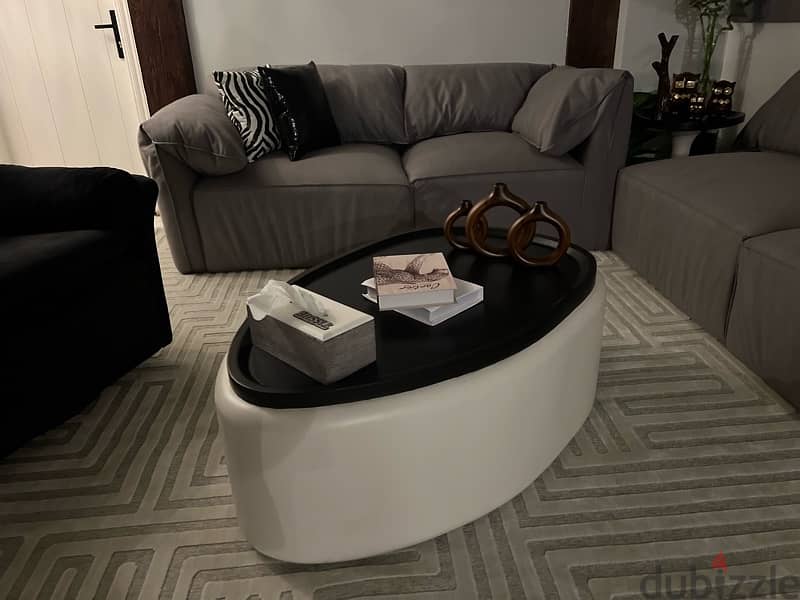 l shape & coffe table & side table &lazy boy 2