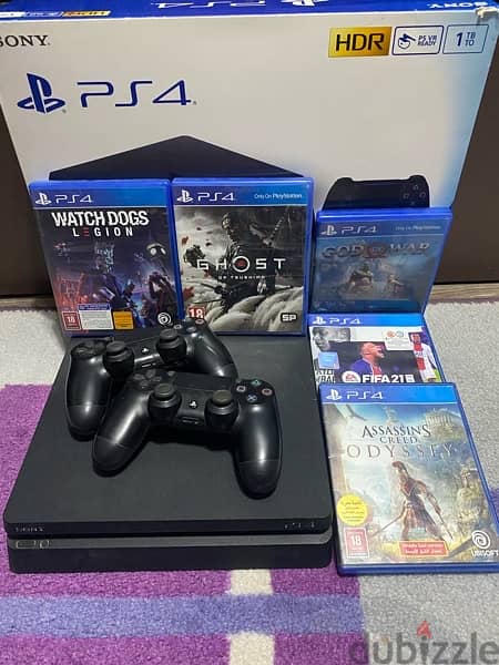 PS4 slim 1T 1