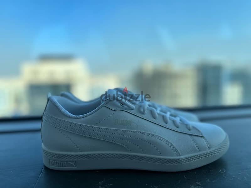 PUMA White Sneaker - Size:39 1