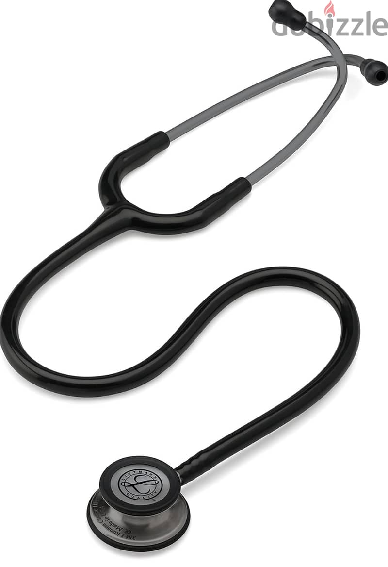 3M Littmann Classic III Monitoring Stethoscope, Smoke-Finish, Blac 1