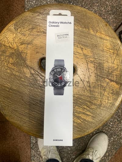 Galaxy Watch 6 Classic 43M LTE Black جديدة متبرشمة