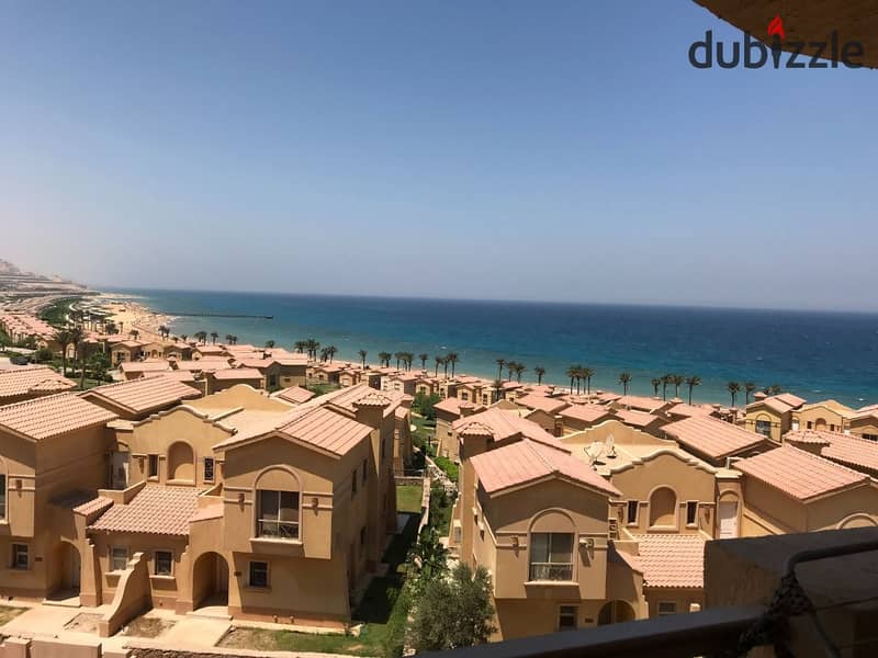 Immediate receipt chalet with clear sea view, special location in Ain Sokhna, La Vista Gardens Compound 9