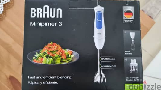 Hand Blender Braun new مضرب يد