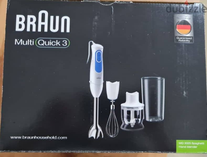 Hand Blender Braun new مضرب يد 1