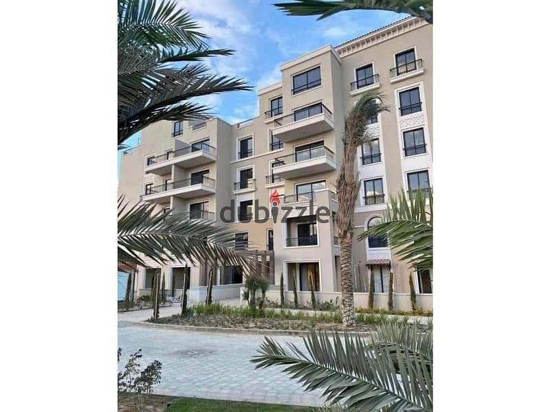 Apartment for sale, immediate receipt, fully finished, with air conditioners, in Village West Compound in the heart of Sheikh Zayed 5