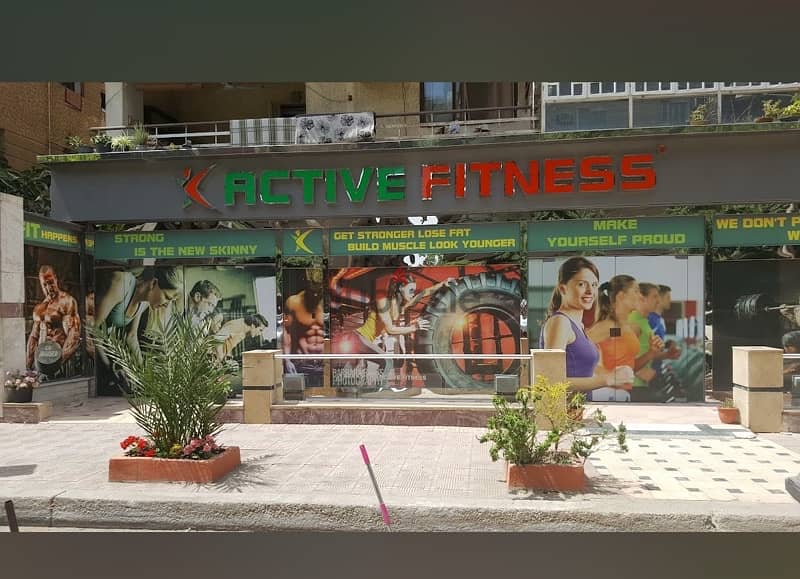 يوجد عضوية ف چيم Active fitness gym فرع مصر الجديدة 0