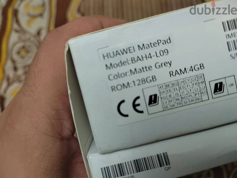 تابلت هواوي Matepad 10.4 نسخة 2022 ذاكرة 128 ويدعم شريحة ( كيبورد) 6