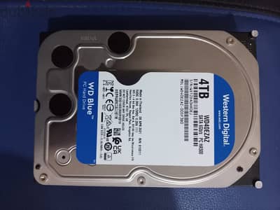 HDD 4 TB هارد ويسترن بلو 4 تيرا