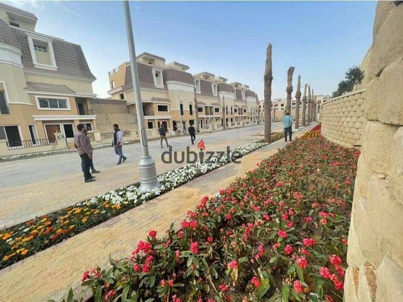 Town House for sale with a 42% discount in The Butterfly Compound in the heart of Mostakbal City next to Madinaty at the lowest price 3