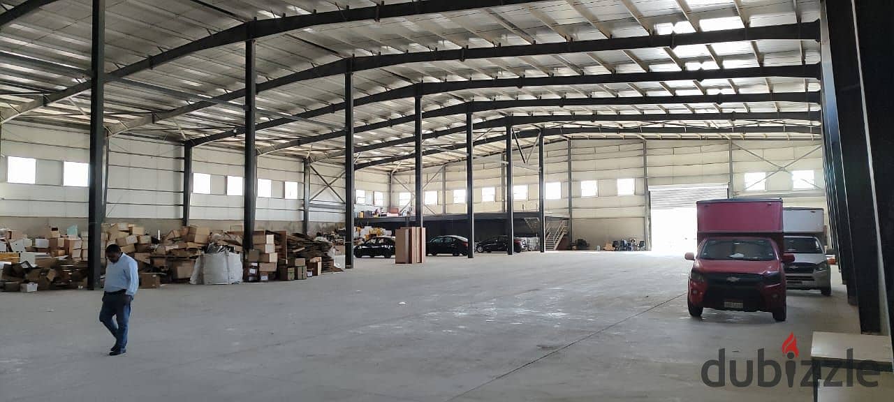 Receive Your Factory Ready For Operation On Land 88,000 Sqm, 11 Truss On 54054 Sqm, 5,5 Megawatt Electricity In Industrial Compound In 10th Of Ramadan 5