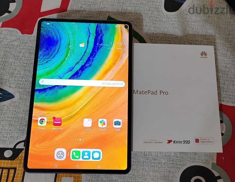 النسخة البرو الأعلى هواوي Matepad Pro 10.8 رام 8 ذاكرة 256 بيشغل شريحة 0