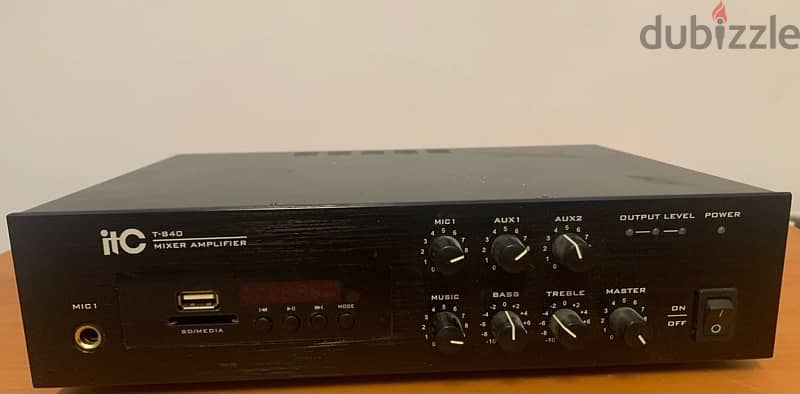 mixer  amplifier itc 0