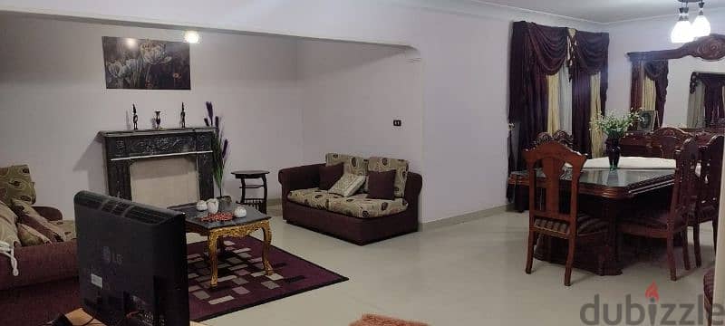 شقة مفروشة رائعة للايجار بمصر الجديدة بصلاح سالم - Fully furnished 2