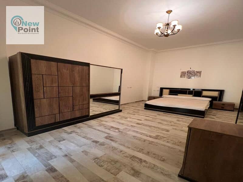 For sale, a fully finished two-bedroom apartment in a ready-to-move-in compound in New Capital 2