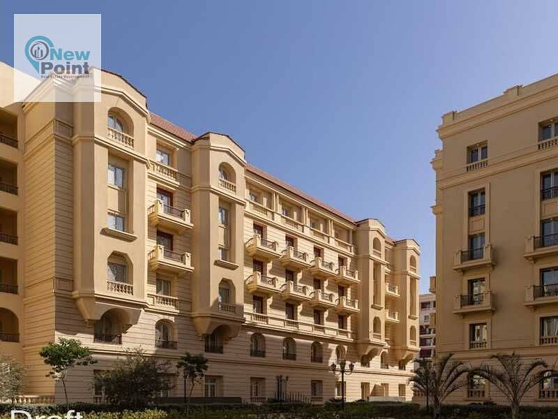 For sale, a fully finished 3-bedroom apartment + immediate delivery in a compound on the ground floor in the Administrative Capital 9