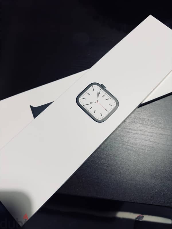 Apple Watch 7 45mm Midnight للبيع 4