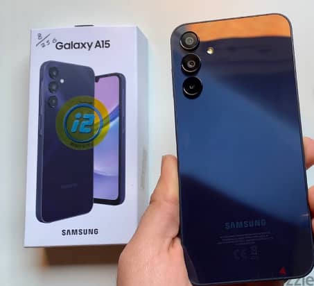 samsung A15 بحالة الزيرو 0