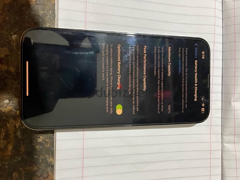 iPhone 13 Pro Max  بطاريه 100% مش مغير حاجه 1