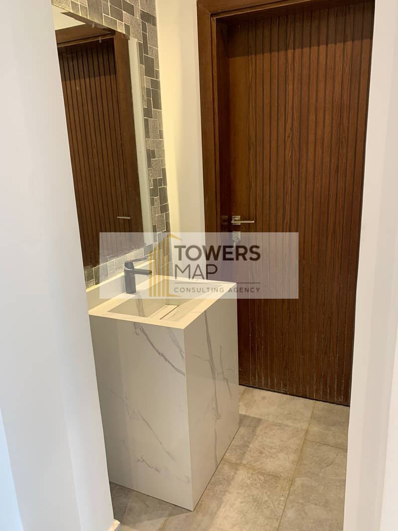 Apartment 2 Bedroom For Rent In Eastown New Cairo / Finished ACs and Kitchen 6