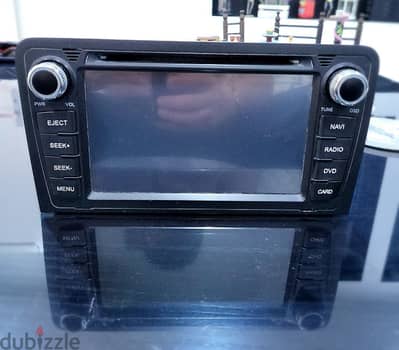 Audi Car entertainment screen