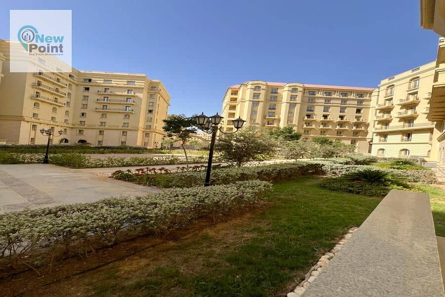 In French style, own a fully finished apartment in a compound ready to live in New Garden City Compound 7