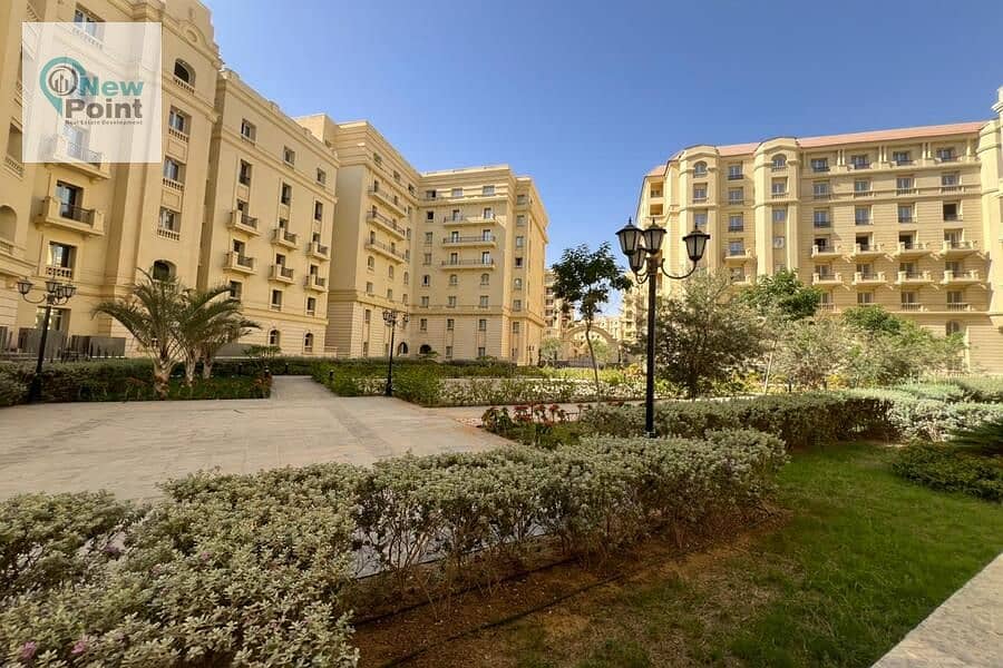 In French style, own a fully finished apartment in a compound ready to live in New Garden City Compound 8