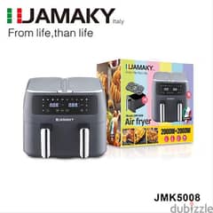 Jamaky JMK-5008 قلاية ديجيتال بدون زيت لتر10 وات 2000  صناعة إيطالي 0