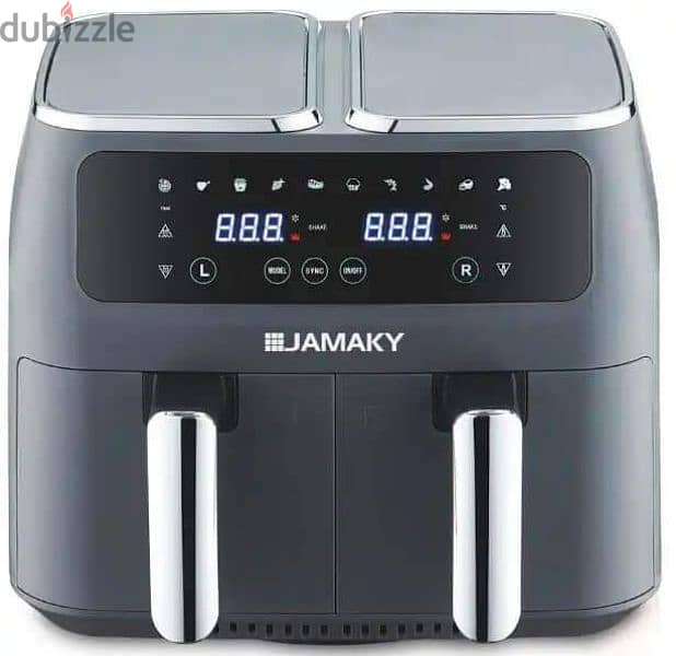 Jamaky JMK-5008 قلاية ديجيتال بدون زيت لتر10 وات 2000  صناعة إيطالي 1