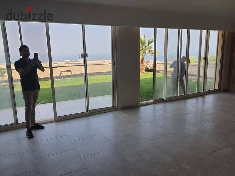 Chalet for sale ground with private garden sea view fully finished installments over 8 years in Ain Sokhna 8