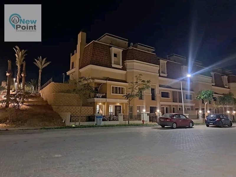 At the best price in New Cairo, own a townhouse villa in Sur in Madinaty | Sarai Compound 13