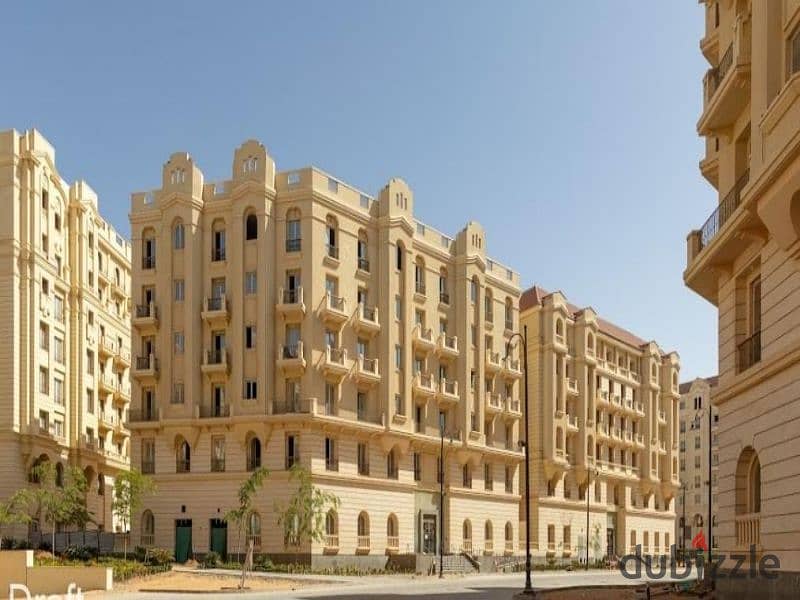 Next to AUC, fully finished studio with air conditioners for sale in installments in the heart of the capital, down payment of only 275k and the lowes 1