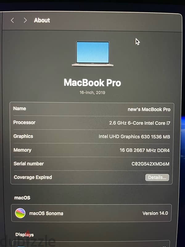 MacBook Pro 16-inch, 2019 12